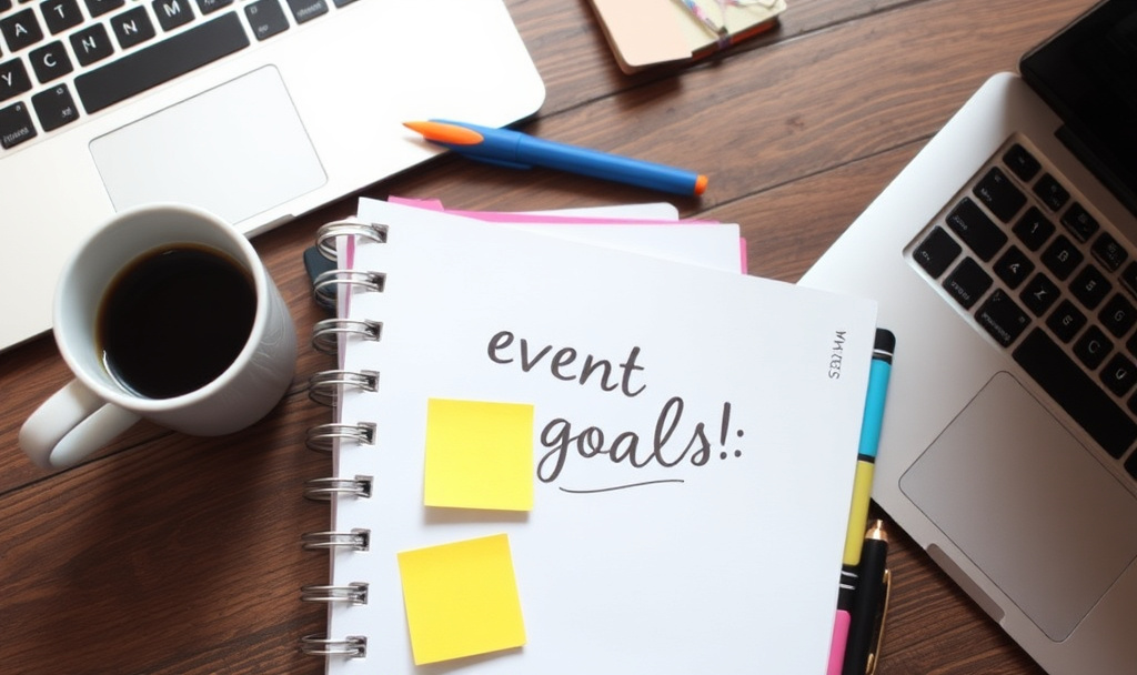 passion struck speakers | How to Choose the Right Keynote Speaker for Your Event Event planner defining goals and audience outcomes before choosing the right keynote speaker.